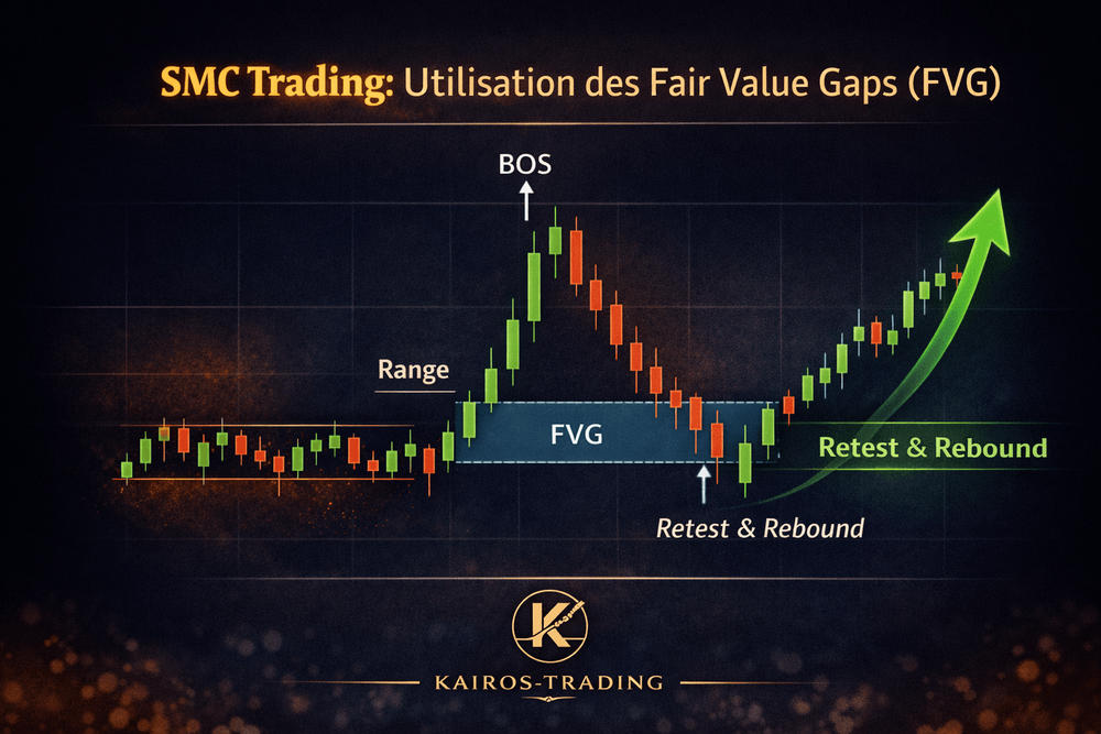 Fair Value Gap (FVG) en trading : comprendre simplement pourquoi le marché revient dans certaines zones