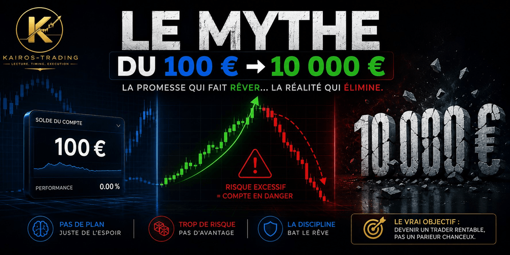 Le mythe du trader qui transforme 100 € en 10 000 €