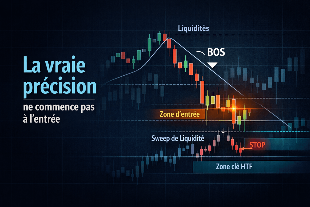 Tu veux plus de précision en trading ? Arrête de regarder seulement l’entrée
