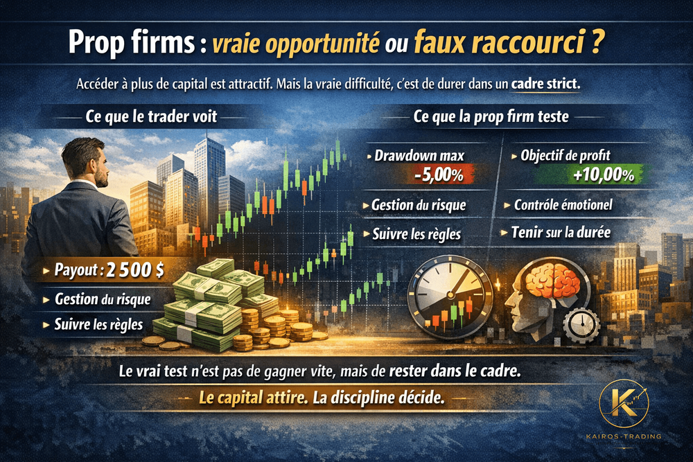 Les prop firms : vraie opportunité ou illusion de progression ?